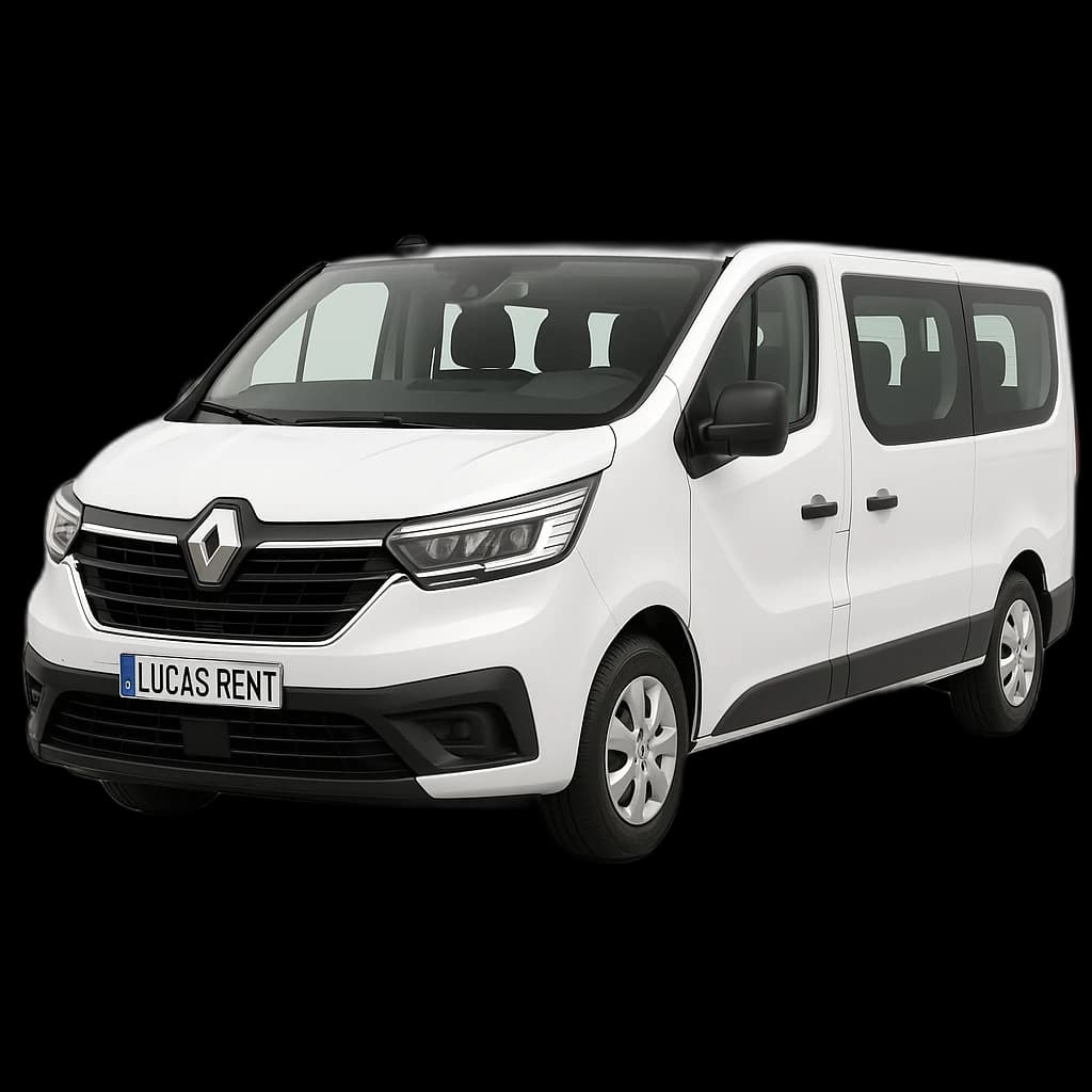 Renault Traffic 9 plazas o similar